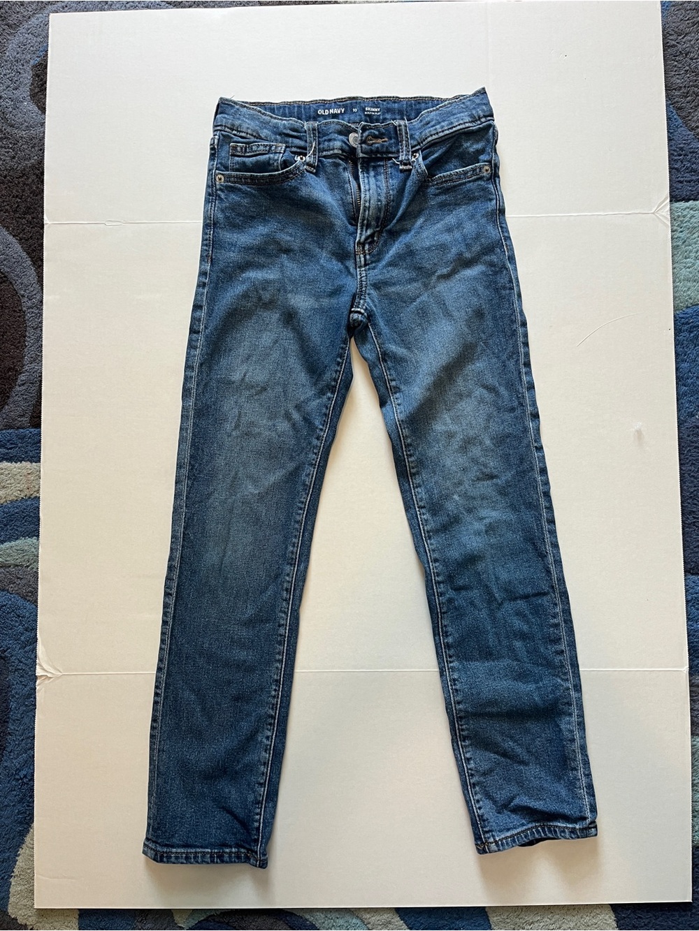Old Navy Boys Slim Straight Jeans in Blue Denim size 10 Skinny